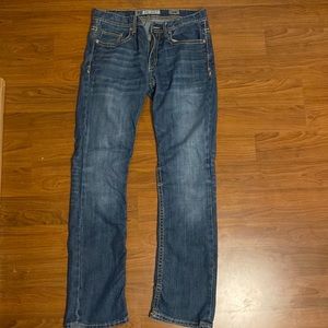 Mens Buckle Jeans